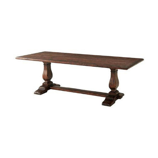 Theodore Alexander Victory Oak Refectory Dining Table