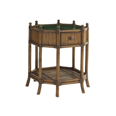 Tommy Bahama Home Bali Hai Flamingo Octagonal End Table