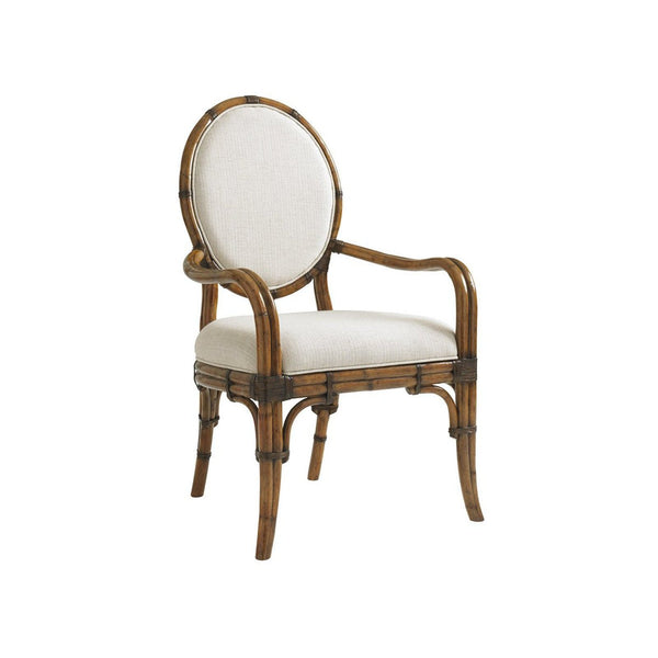 Tommy Bahama Home Bali Hai Gulfstream Oval Back Arm Chair