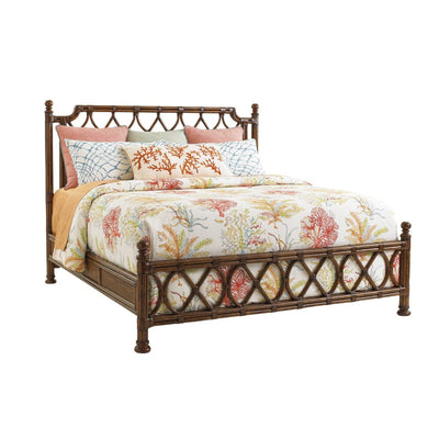 Tommy Bahama Home Bali Hai Island Breeze Rattan Bed