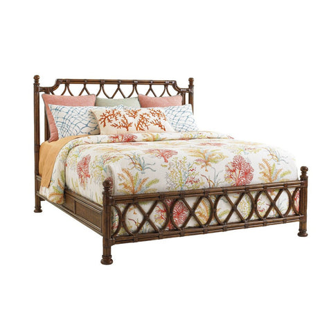 Tommy Bahama Home Bali Hai Island Breeze Rattan Bed