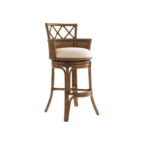 Tommy Bahama Home Bali Hai Kamala Bay Swivel Bar Stool