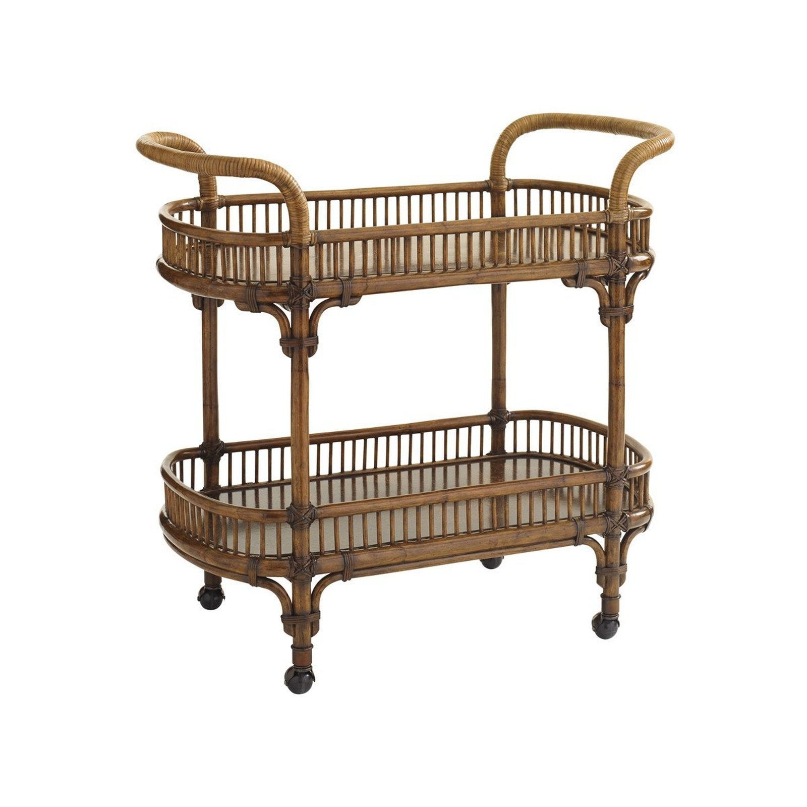 Tommy Bahama Home Bali Hai Veranda Bar Cart