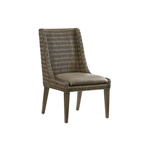 Tommy Bahama Home Cypress Point Brandon Woven Side Chair As Shown