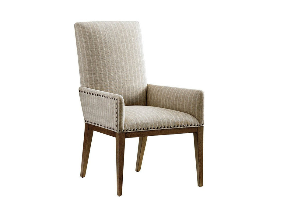 Tommy Bahama Home Cypress Point Devereaux Upholstered Arm Chair Customizable