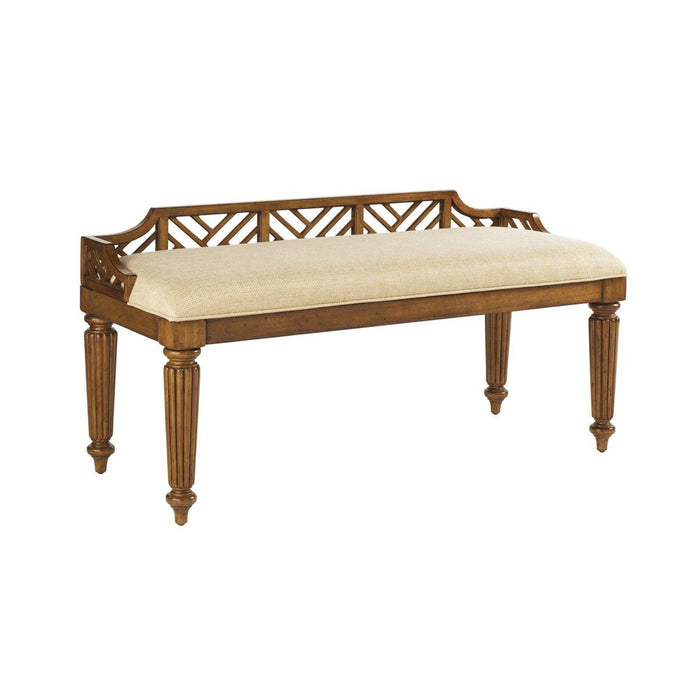 Tommy Bahama Home Island Estate Plantain Bed Bench As Shown