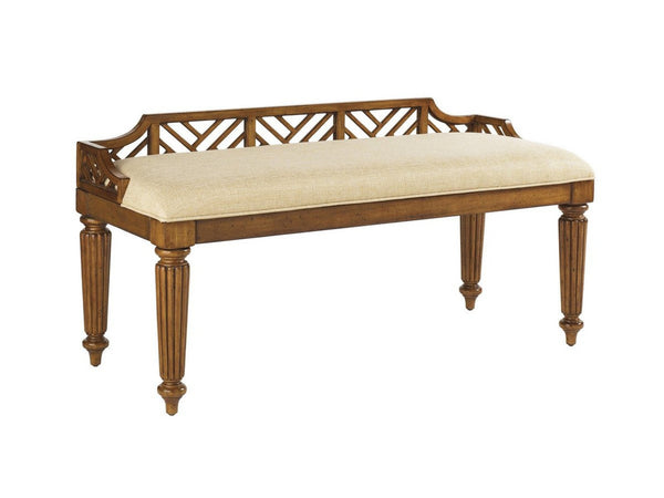 Tommy Bahama Home Island Estate Plantain Bed Bench