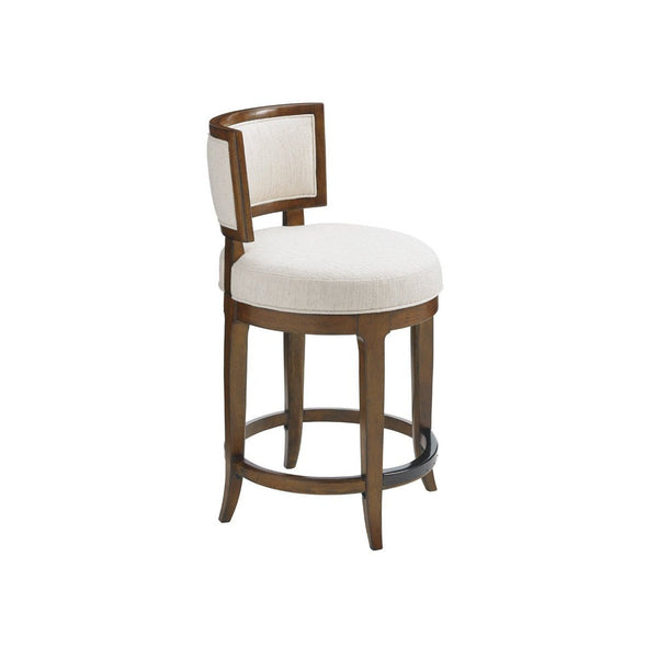 Tommy Bahama Home Island Fusion Macau Swivel Counter Stool