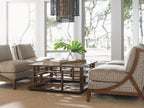 Tommy Bahama Home Island Fusion Nobu Square Cocktail Table