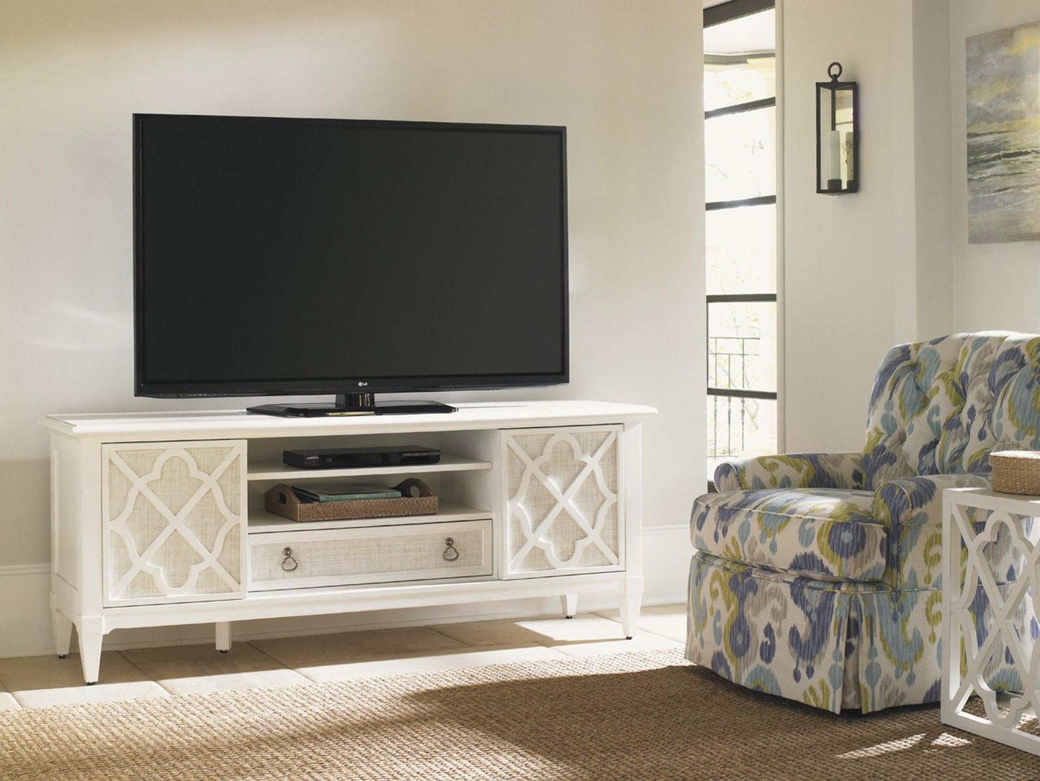 Tommy Bahama Home Ivory Key Wharf Street Media Console