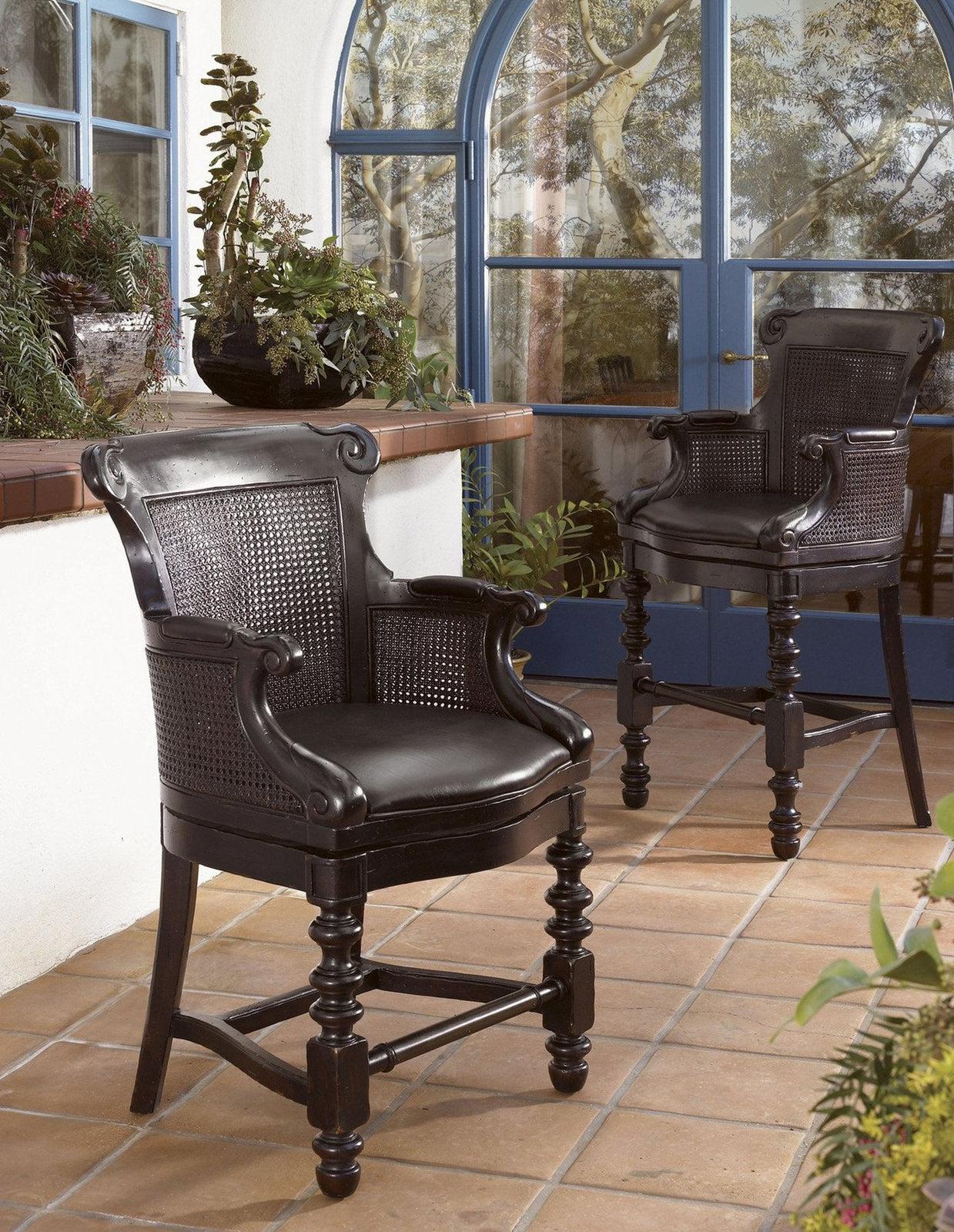 Tommy Bahama Home Kingstown Dunkirk Swivel Bar Stool