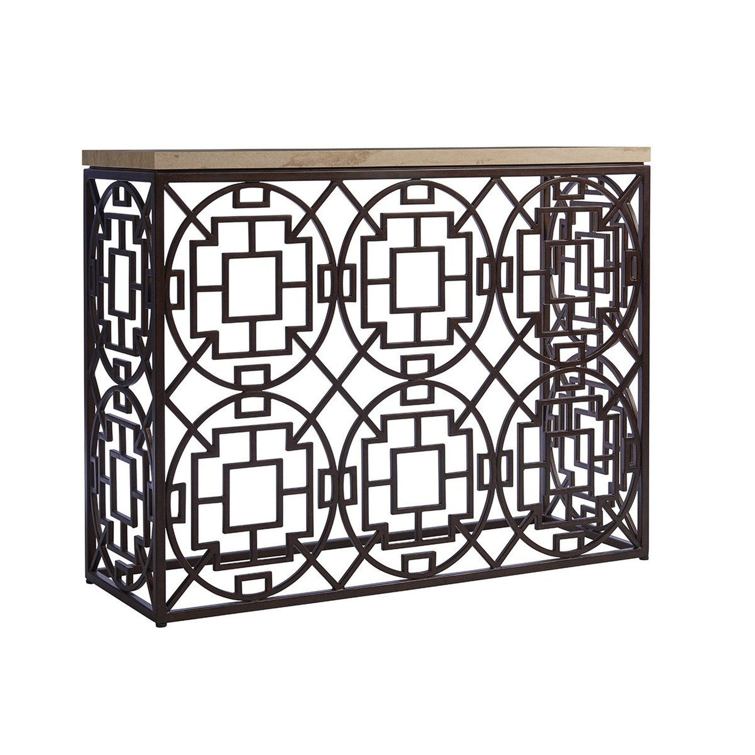 Tommy Bahama Home Los Altos Ackermann Metal Console