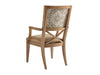 Tommy Bahama Home Los Altos Alderman Upholstered Arm Chair Customizable