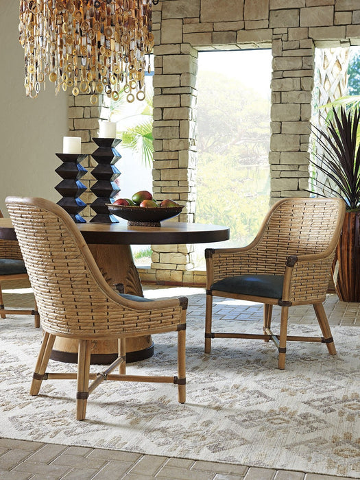 Tommy Bahama Home Los Altos Keeling Woven Side Chair As Shown