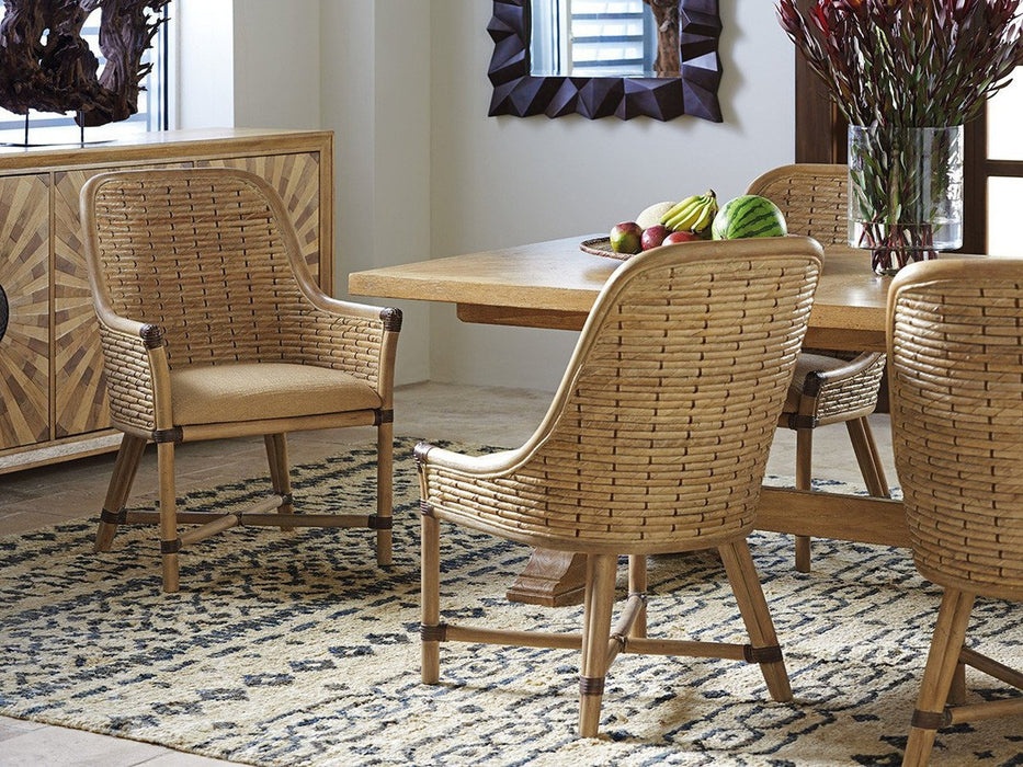 Tommy Bahama Home Los Altos Keeling Woven Side Chair Customizable