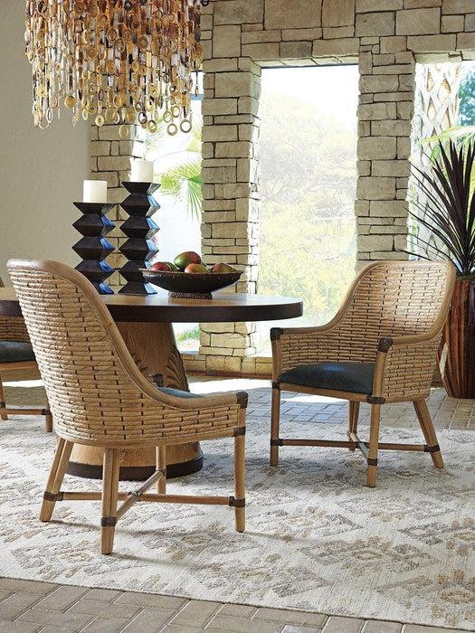 Tommy Bahama Home Los Altos Keeling Woven Side Chair Customizable