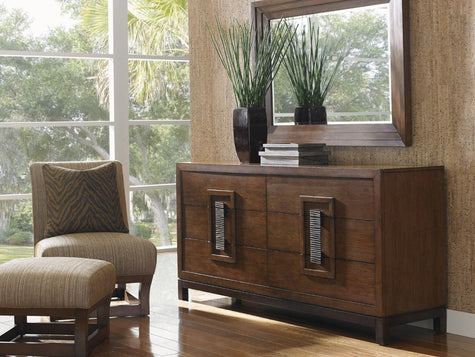 Tommy Bahama Home Luzon Landscape Mirror