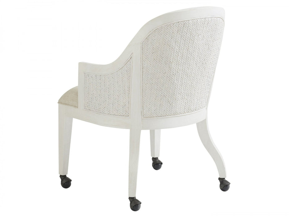 Tommy Bahama Home Ocean Breeze Bayview Arm Chair With Casters As Shown