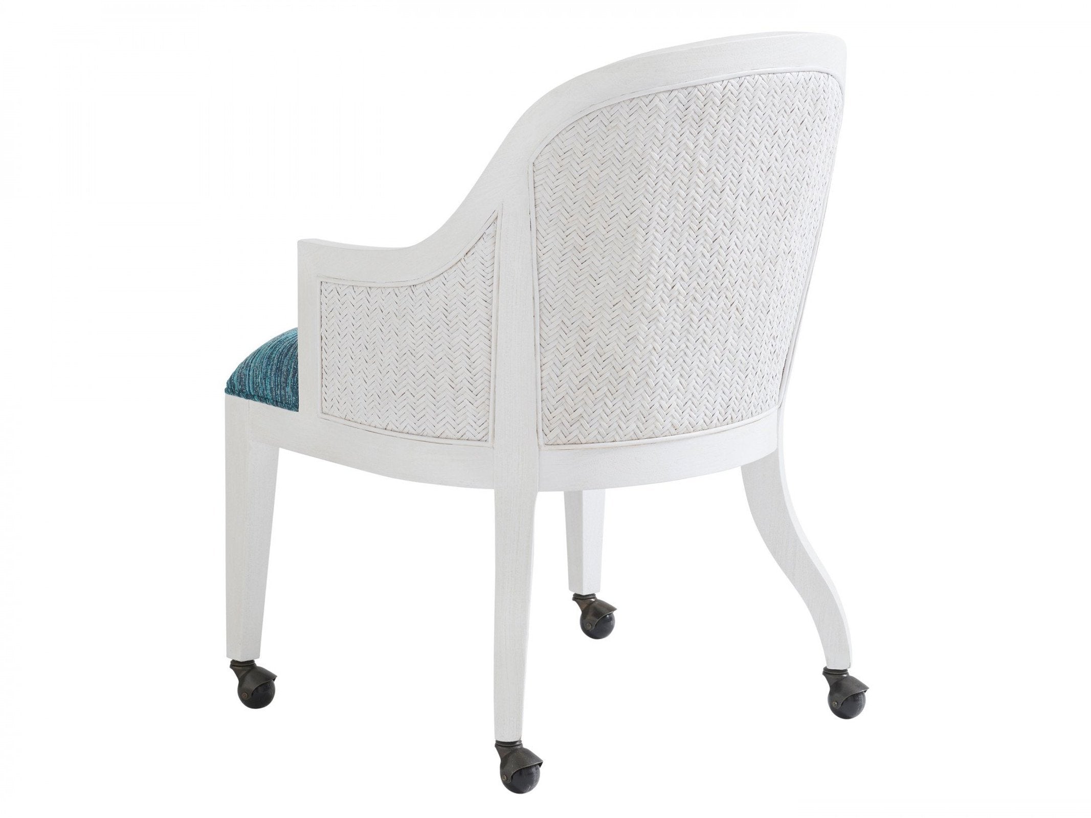 Tommy Bahama Home Ocean Breeze Bayview Arm Chair With Casters Customizable