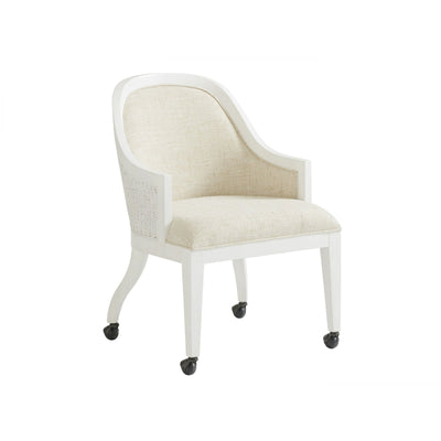 Tommy Bahama Home Ocean Breeze Bayview Arm Chair With Casters Customizable