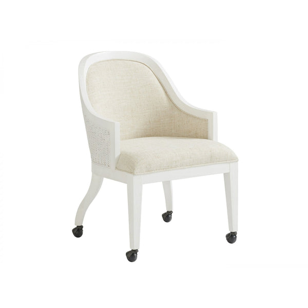 Tommy Bahama Home Ocean Breeze Bayview Arm Chair With Casters
