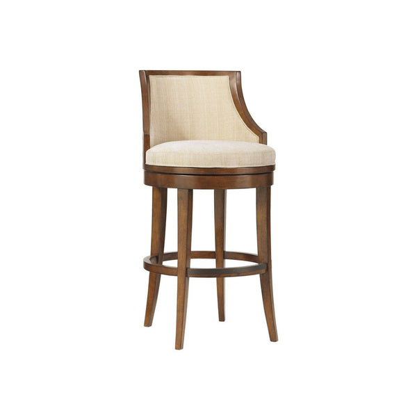 Tommy Bahama Home Ocean Club Cabana Swivel Bar Stool