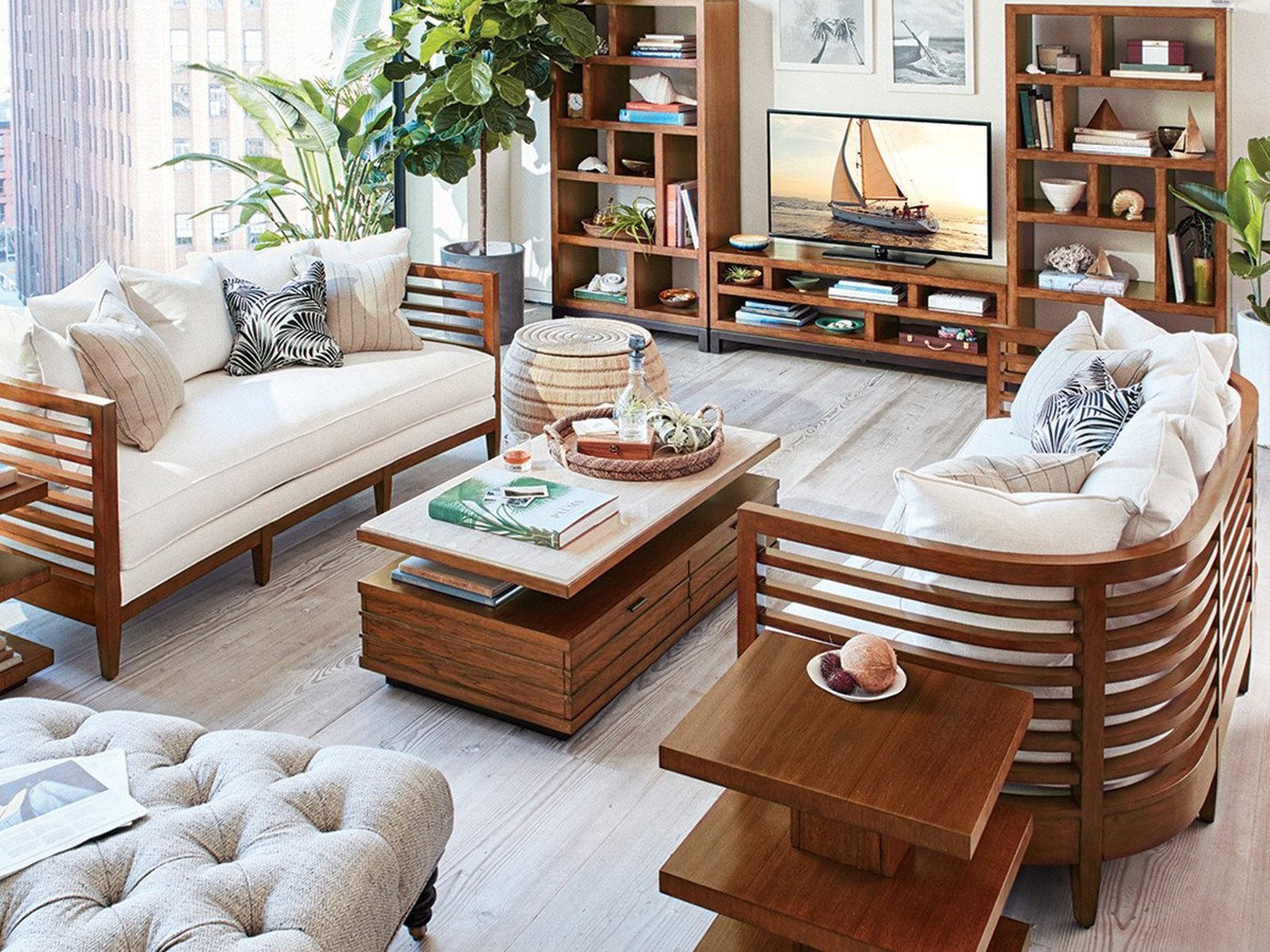 Tommy Bahama Home Ocean Club Pacifica Media Console