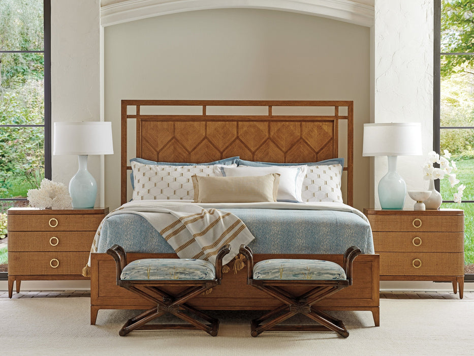 Tommy Bahama Home Palm Desert Rancho Mirage Panel Bed