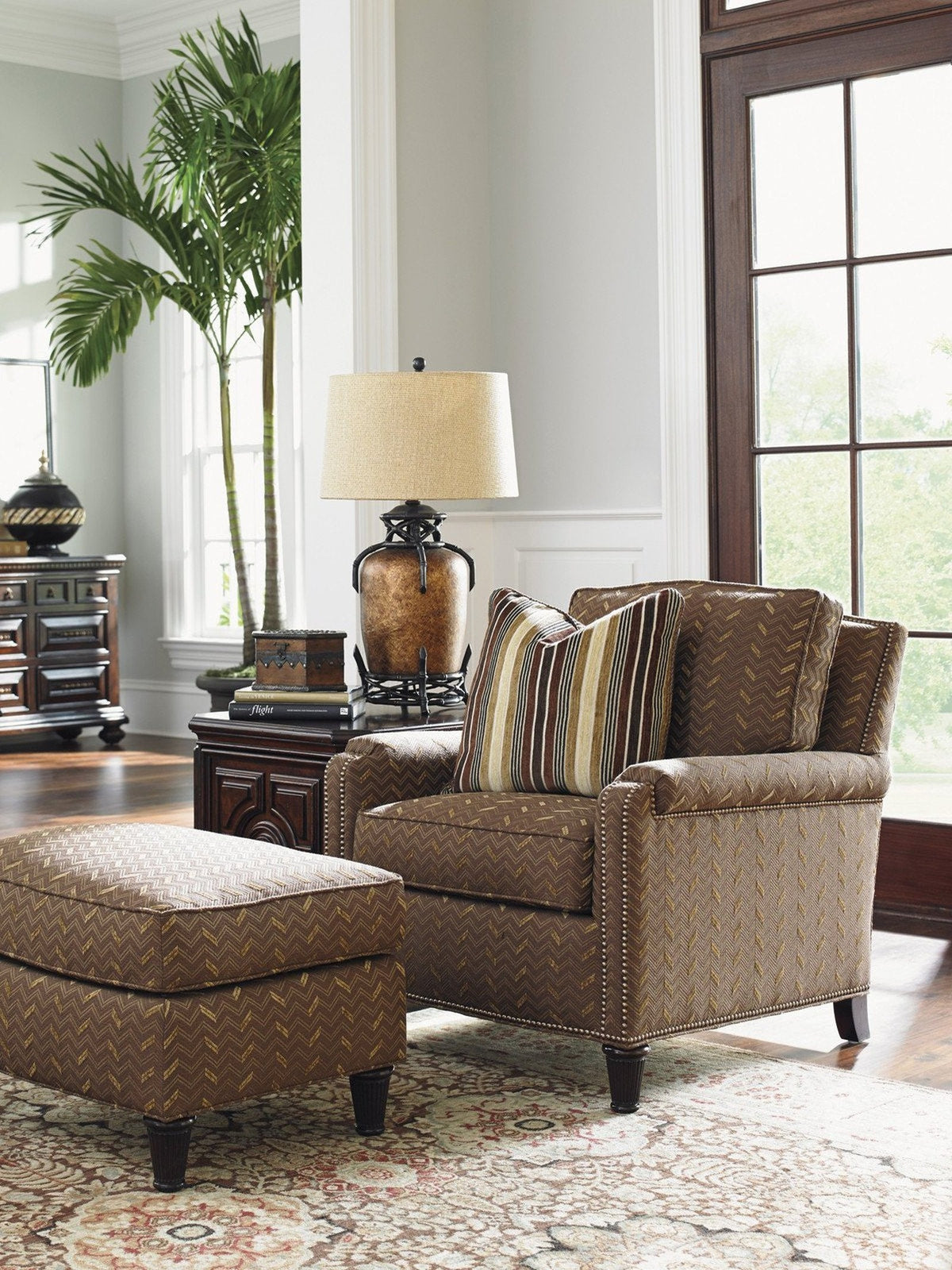 Tommy Bahama Home Tommy Bahama Upholstery Bishop Ottoman