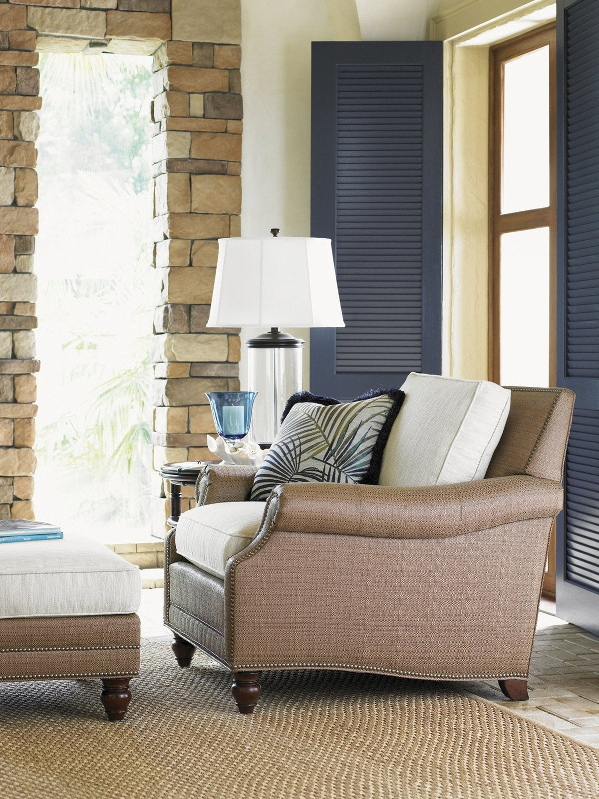 Tommy Bahama Home Tommy Bahama Upholstery Shoal Creek Chair