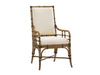 Tommy Bahama Home Twin Palms Summer Isle Upholstered Arm Chair Customizable