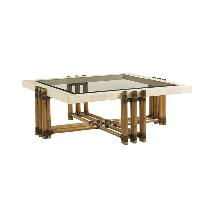 Tommy Bahama Home Twin Palms Weston Cocktail Table