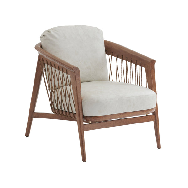 Tommy Bahama Home Upholstery Palm Desert Davita Leather Chair