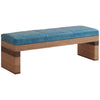 Tommy Bahama Home Upholstery Palm Desert Rosemead Leather Bed Bench