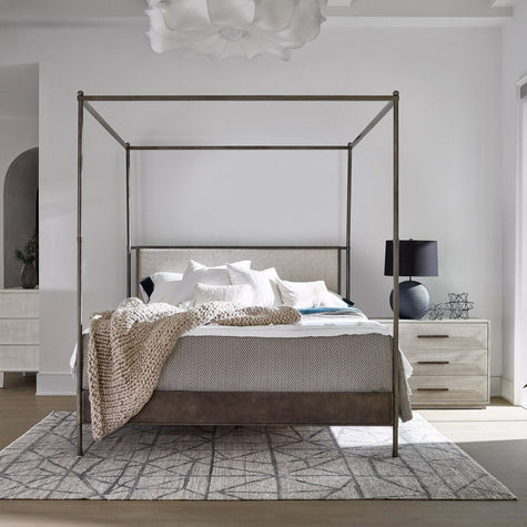 Universal Furniture Modern Farmhouse Kent Poster Bed