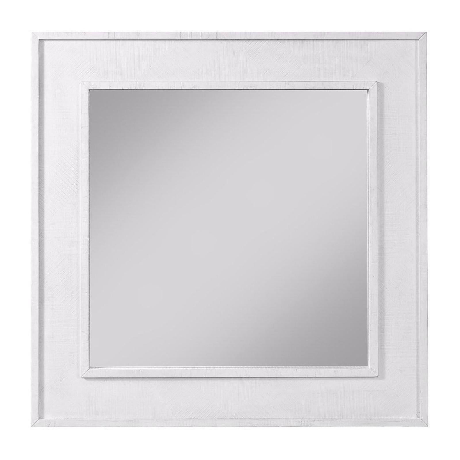 Universal Furniture Modern Farmhouse Square Mirror
