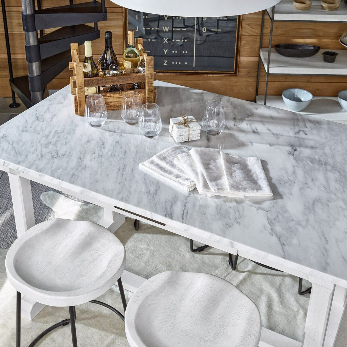 Universal Furniture Modern Farmhouse Elena Counter Table