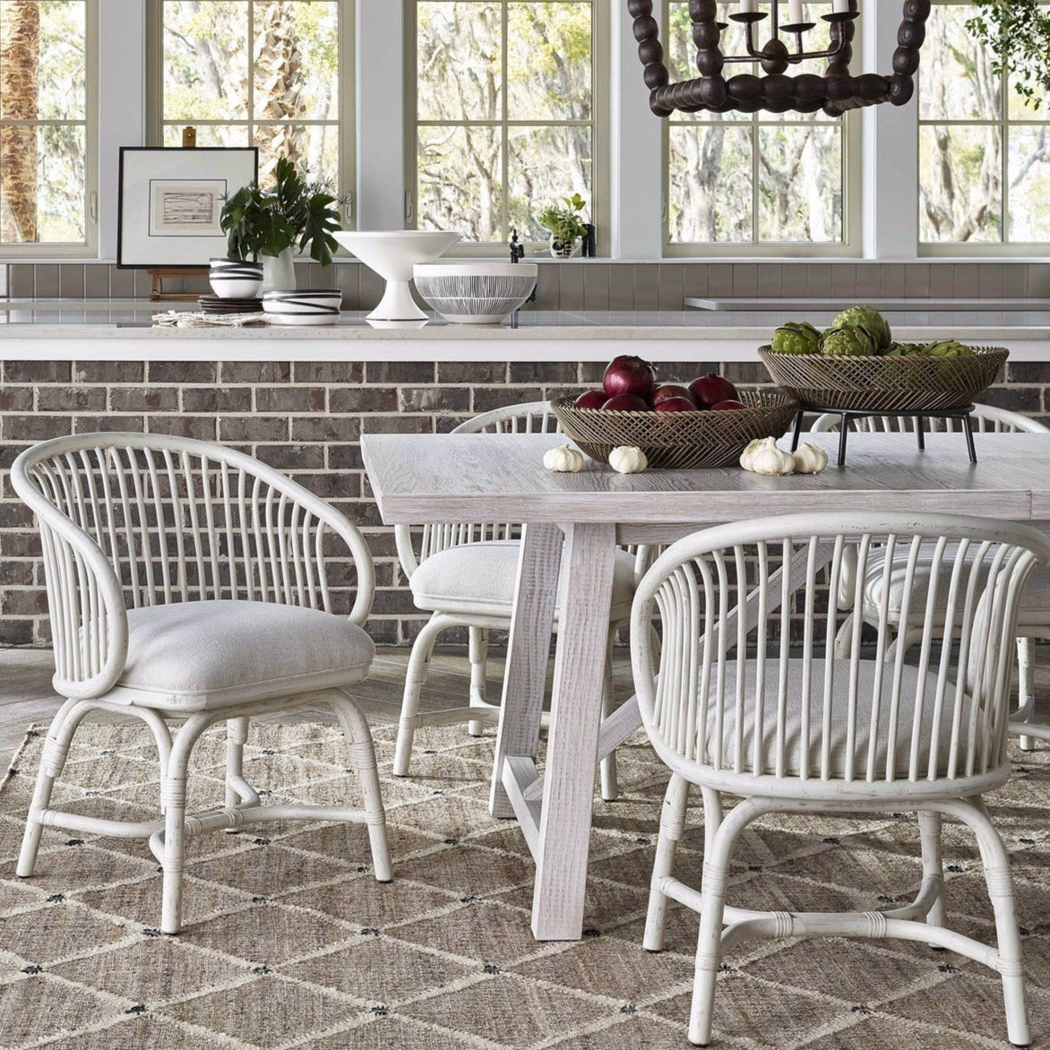 Universal Furniture Getaway Aruba Rattan Dining Chair