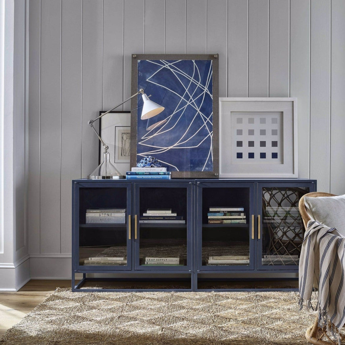 Universal Furniture Getaway Santorini Metal Kitchen Cabinet