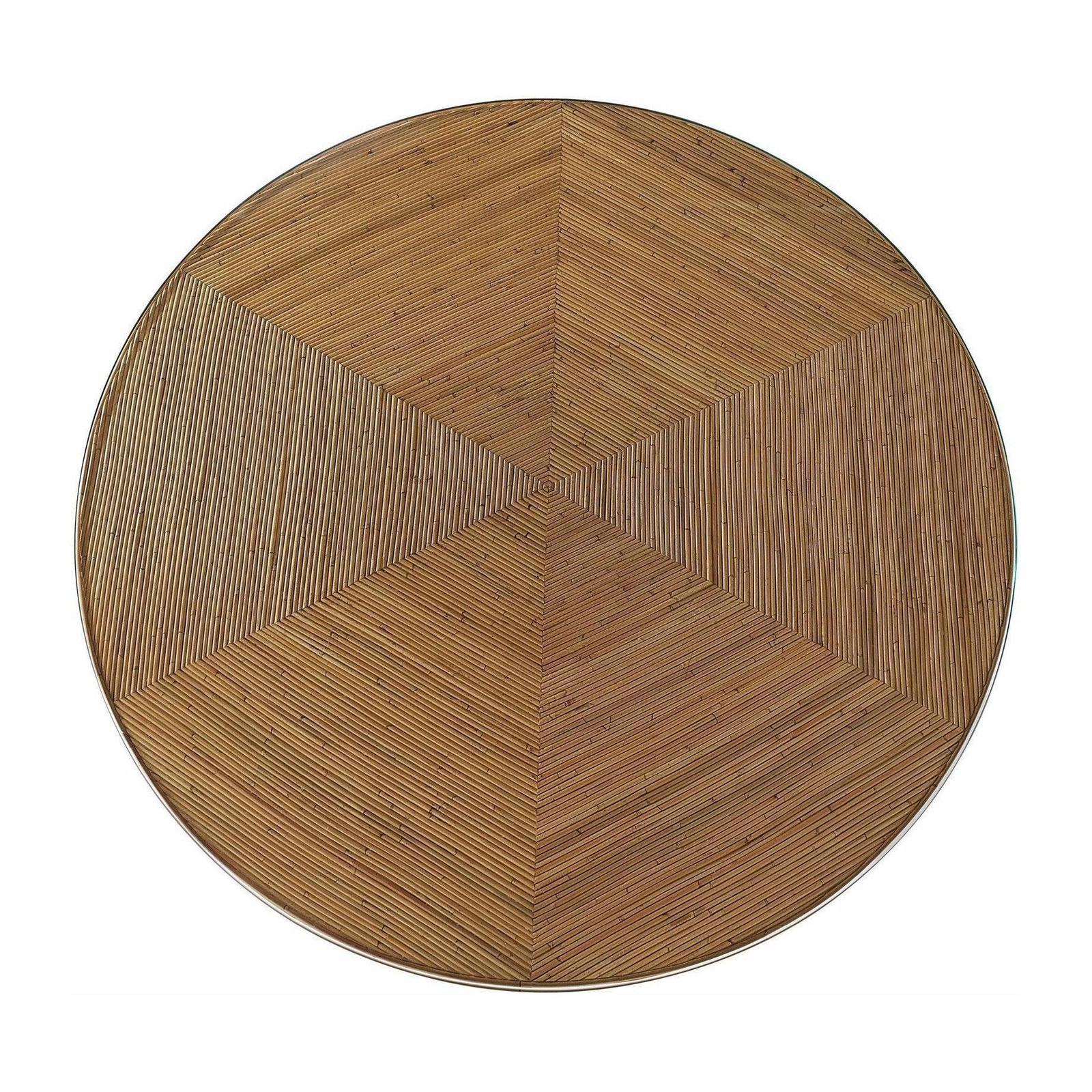 Universal Furniture Getaway Nantucket Round Dining Table with Glass Top