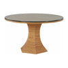 Universal Furniture Getaway Nantucket Round Dining Table with Glass Top