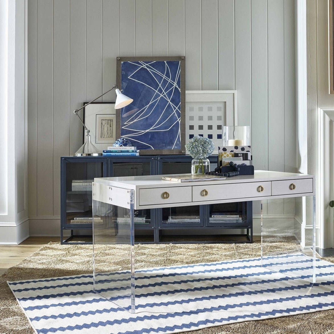 Universal Furniture Getaway Santorini Metal Kitchen Cabinet