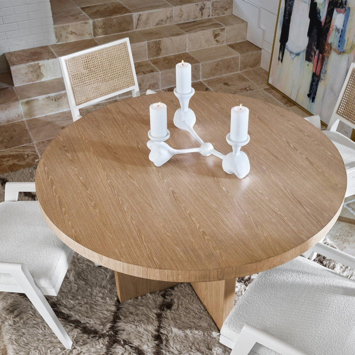 Universal Furniture Nomad Callon Round Dining Table