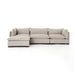 Four Hands Westwood 3 PC Sectional with Ottoman