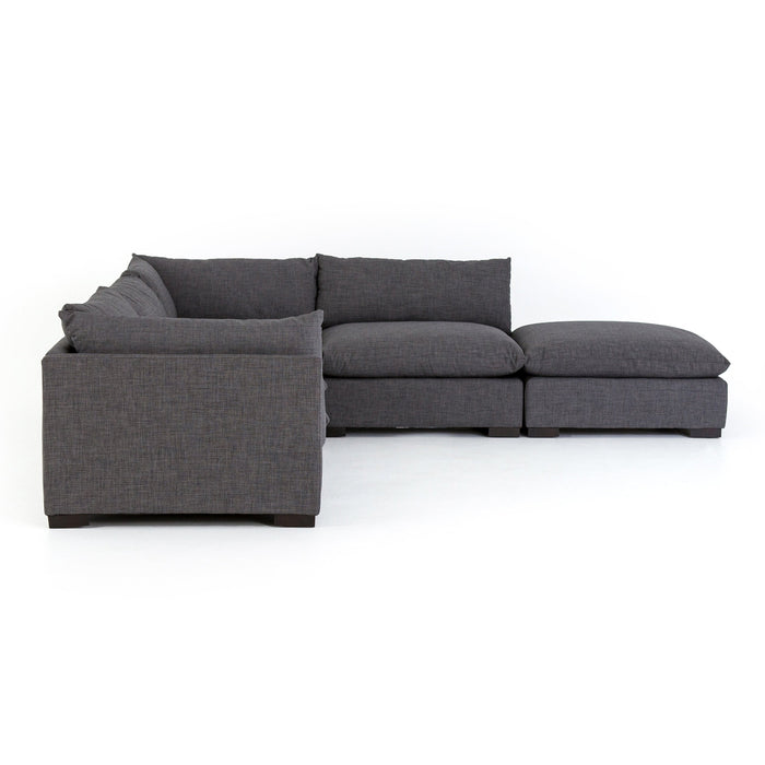 Four Hands Westwood 4 PC Sectional with Ottoman