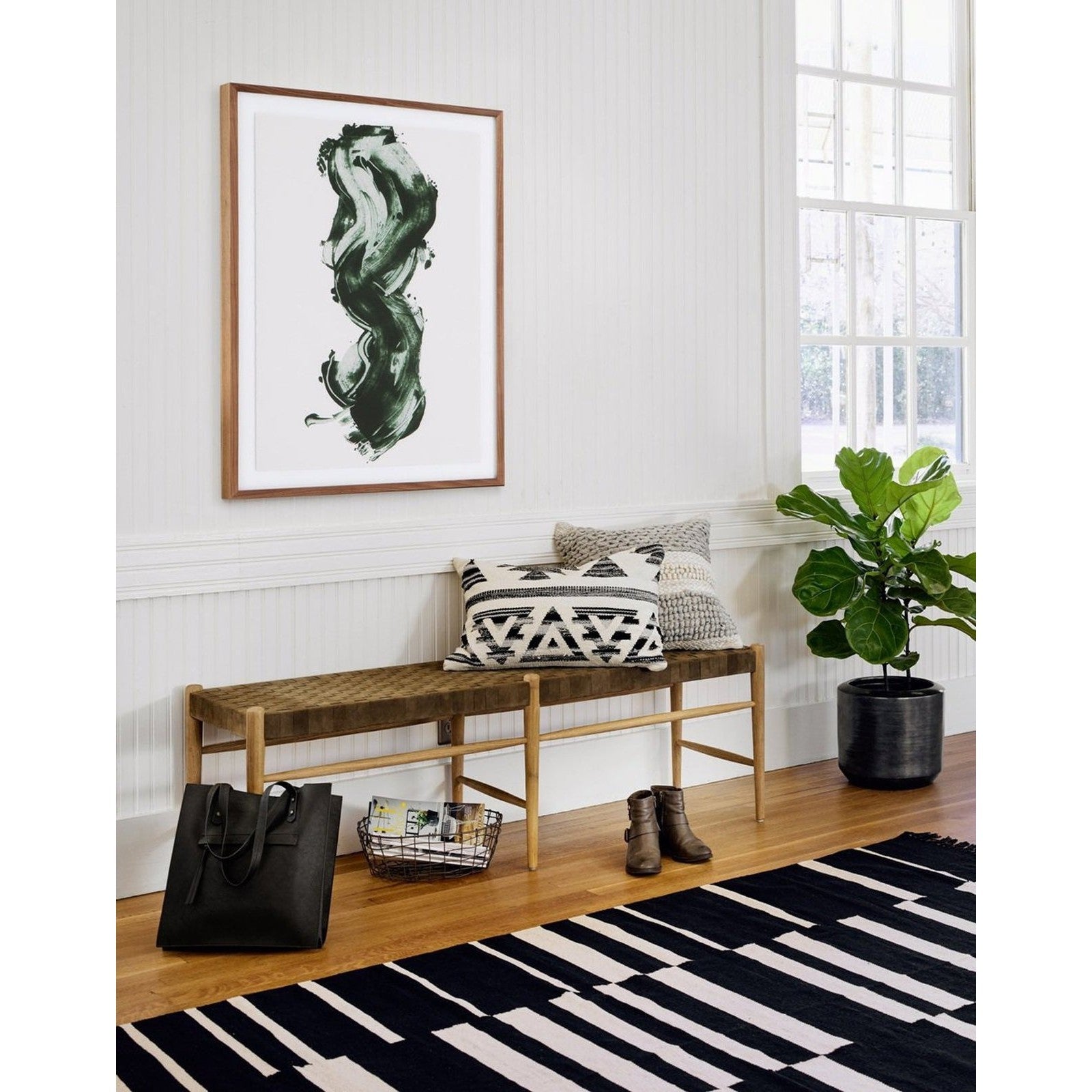 Green Stroke by Gold Rush Art Co.