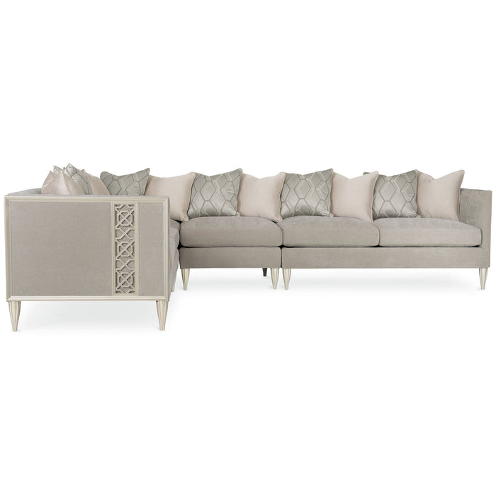Caracole Fret Knot Sectional