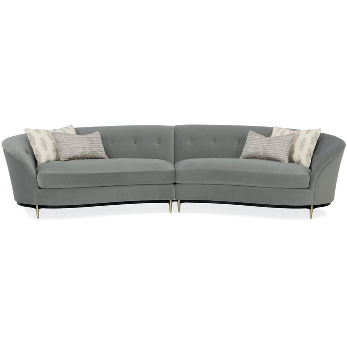 Caracole Upholstery Threes Company Sectional Open Box Item