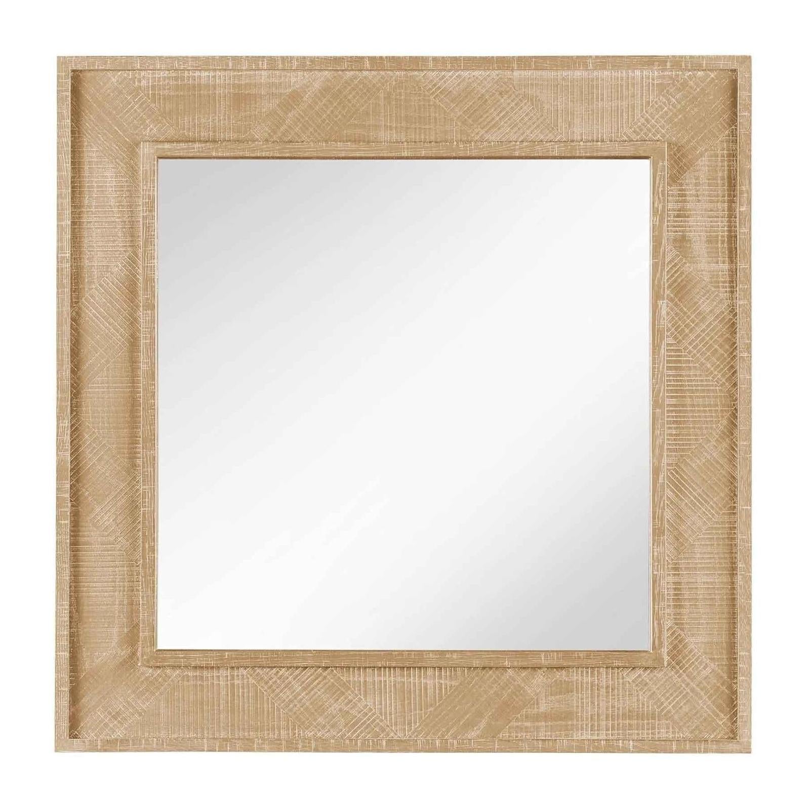 Universal Furniture Modern Farmhouse Square Mirror