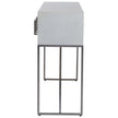 Uttermost Abaya White Console Table